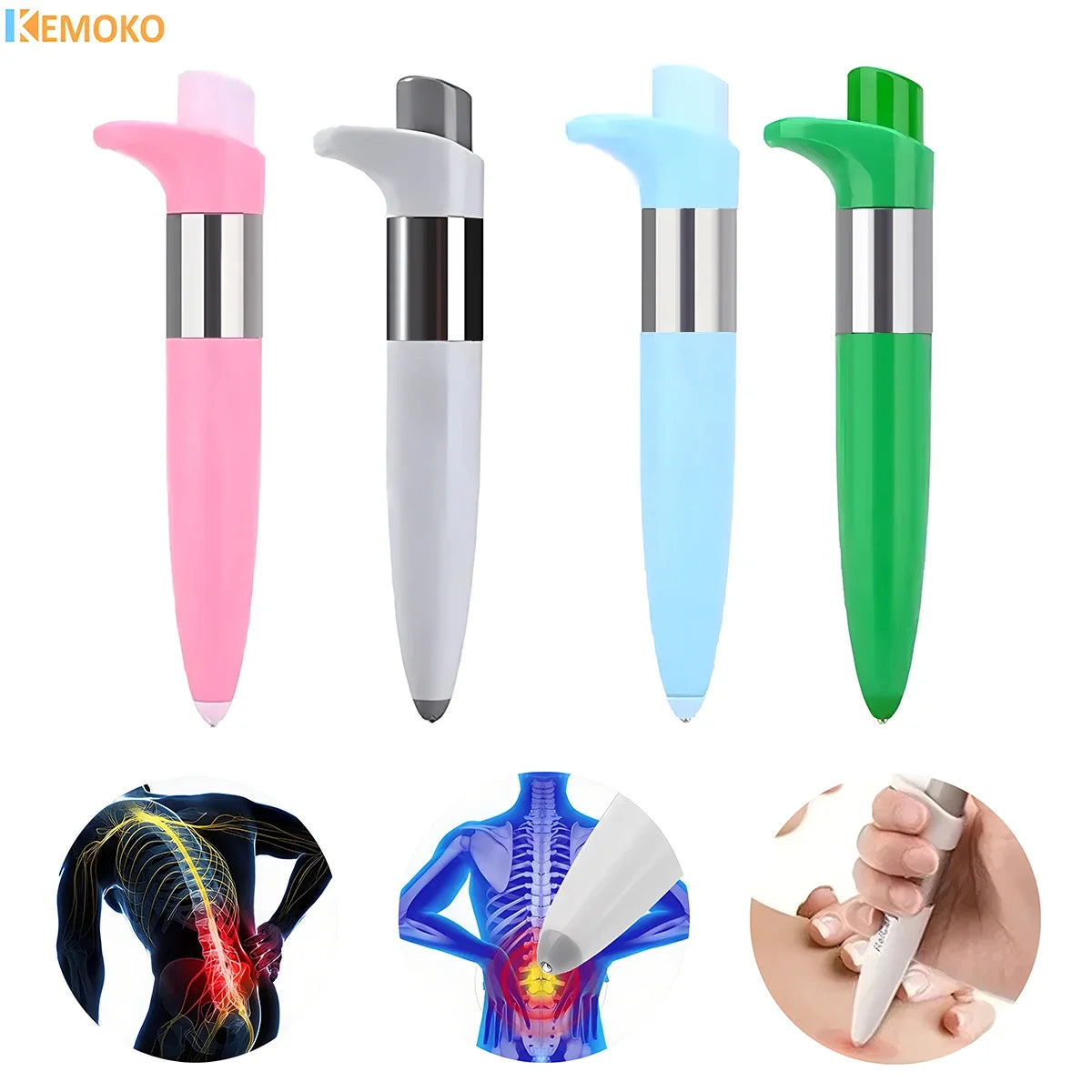 Electronic Pulse Analgesia Pen Pain Relief Acupuncture Point Health Pulse Massage Pen Neck Shoulder Massager Relax Health Care