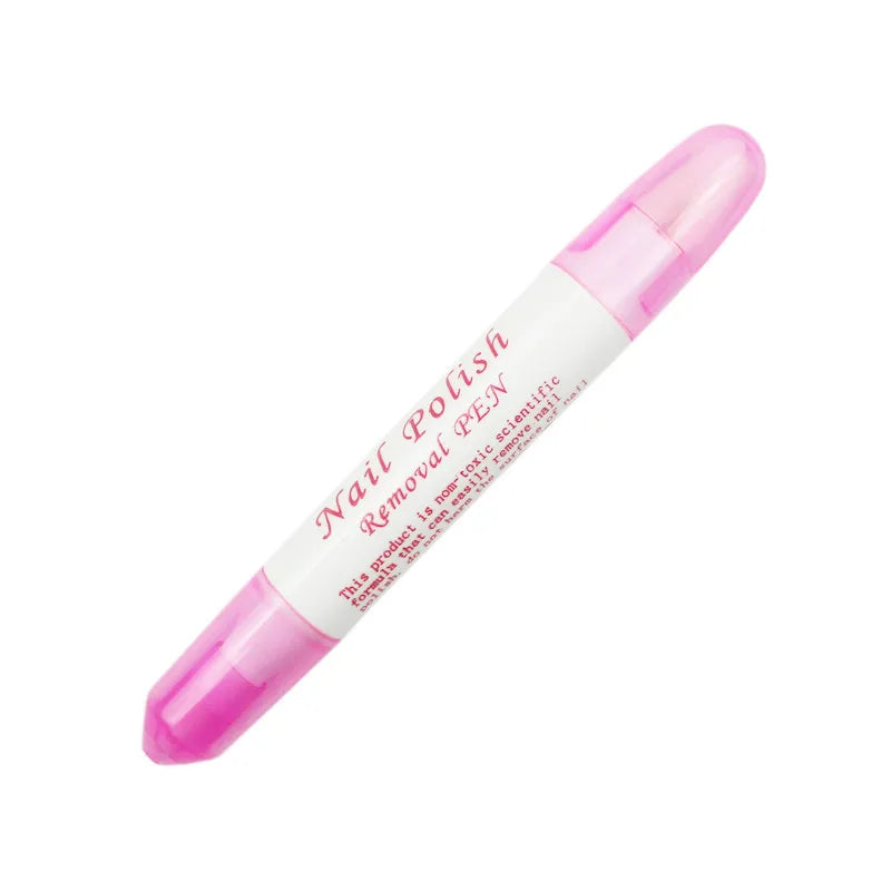 Nail Art Corrector Pen Remove Mistakes with 3 Tips Newest Nail Polish Remover Pen Cleaner Erase Manicure