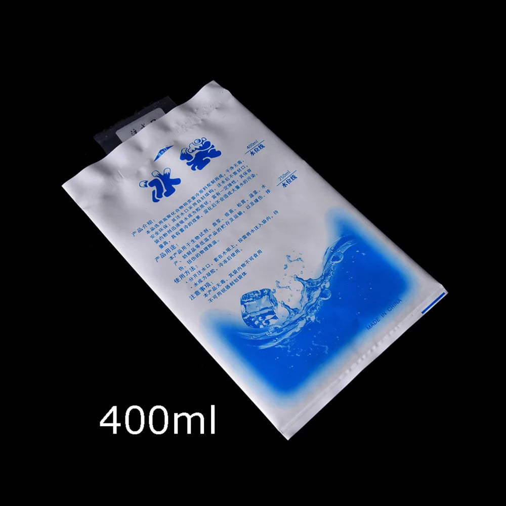 5PCS 100/200/400ML Instant Cold Ice Pack For Cooling Therapy Emergency Food Storage Pain Relief Safety Survival Outdoor Tool