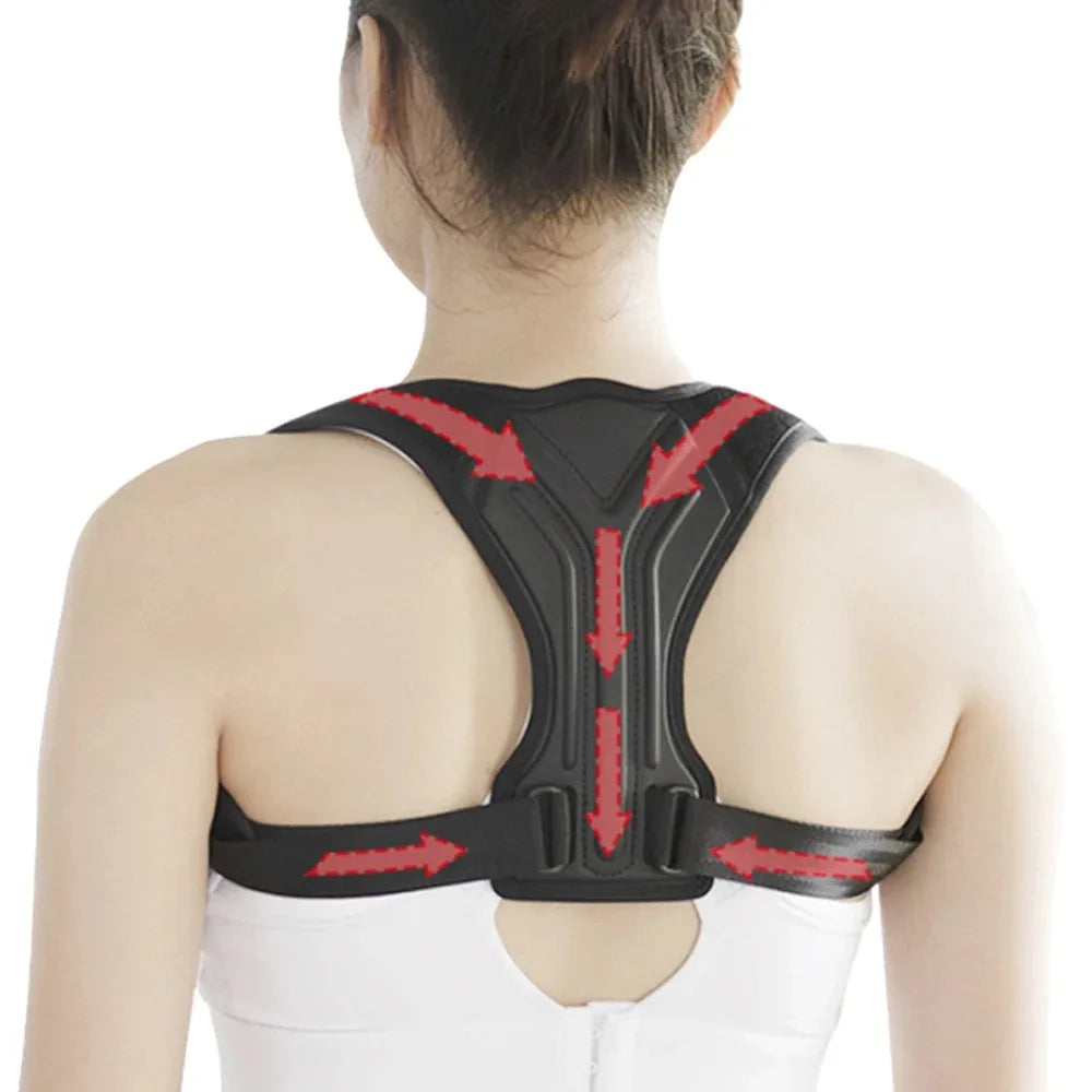 Adult Back Posture Corrector Corset Clavicle Spine Posture Correction Neck Support Belt Pain Relief Traine Spine Posture Support