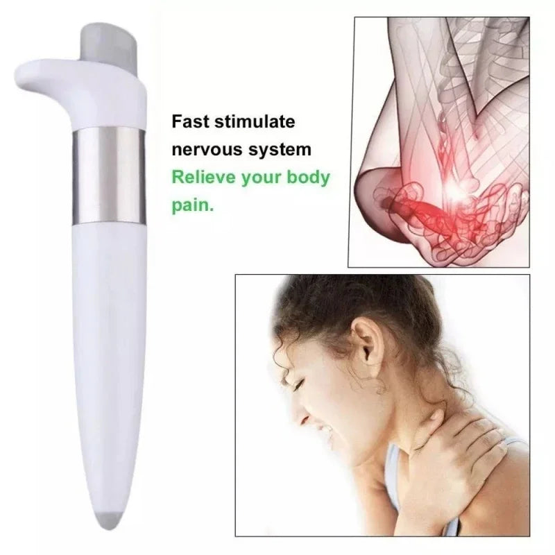 Electronic Pulse Analgesia Pen Pain Relief Acupuncture Point Health Pulse Massage Pen Neck Shoulder Massager Relax Health Care