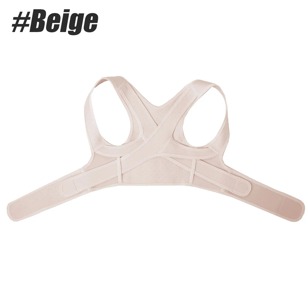 Posture Corrector for Women/Men,Adjustable Upper Back Brace for Clavicle Support & Providing Pain Relief For Neck,Shoulder,Upper