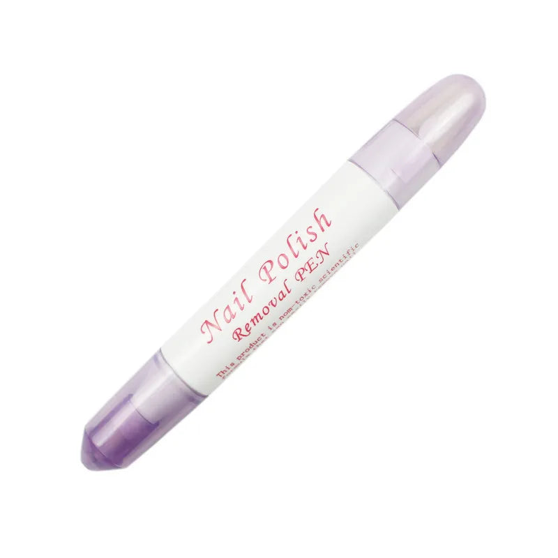 Nail Art Corrector Pen Remove Mistakes with 3 Tips Newest Nail Polish Remover Pen Cleaner Erase Manicure