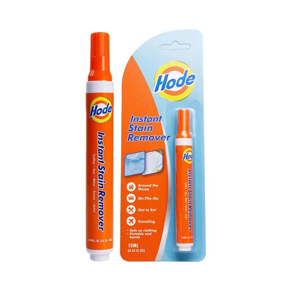 Instant Stain Remover Pen & Spot Cleaner Portable Travel-Friendly for Clothes, Works on Food & Drink Stains Fits in Purses & Bag