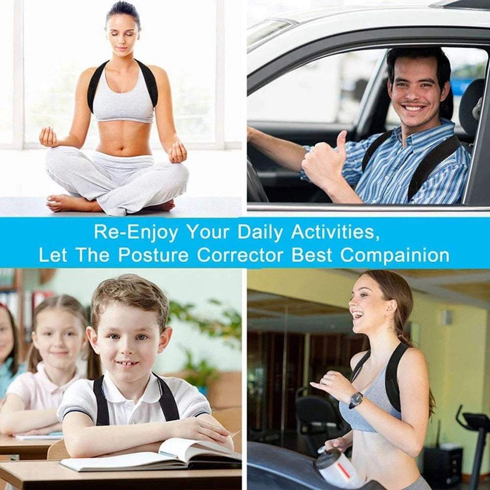 1PCS Posture Corrector for Men Women - Stylish & Discreet Ergonomic Back Straightener Brace for Proper Posture and Spinal Pain