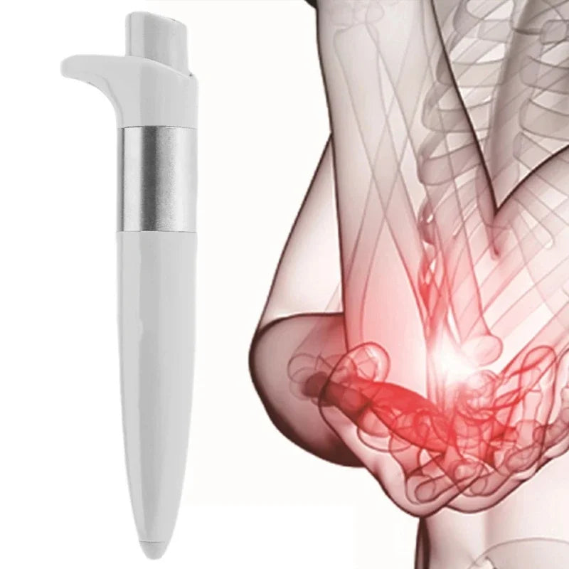 Electronic Pulse Analgesia Pen Pain Relief Acupuncture Point Health Pulse Massage Pen Neck Shoulder Massager Relax Health Care