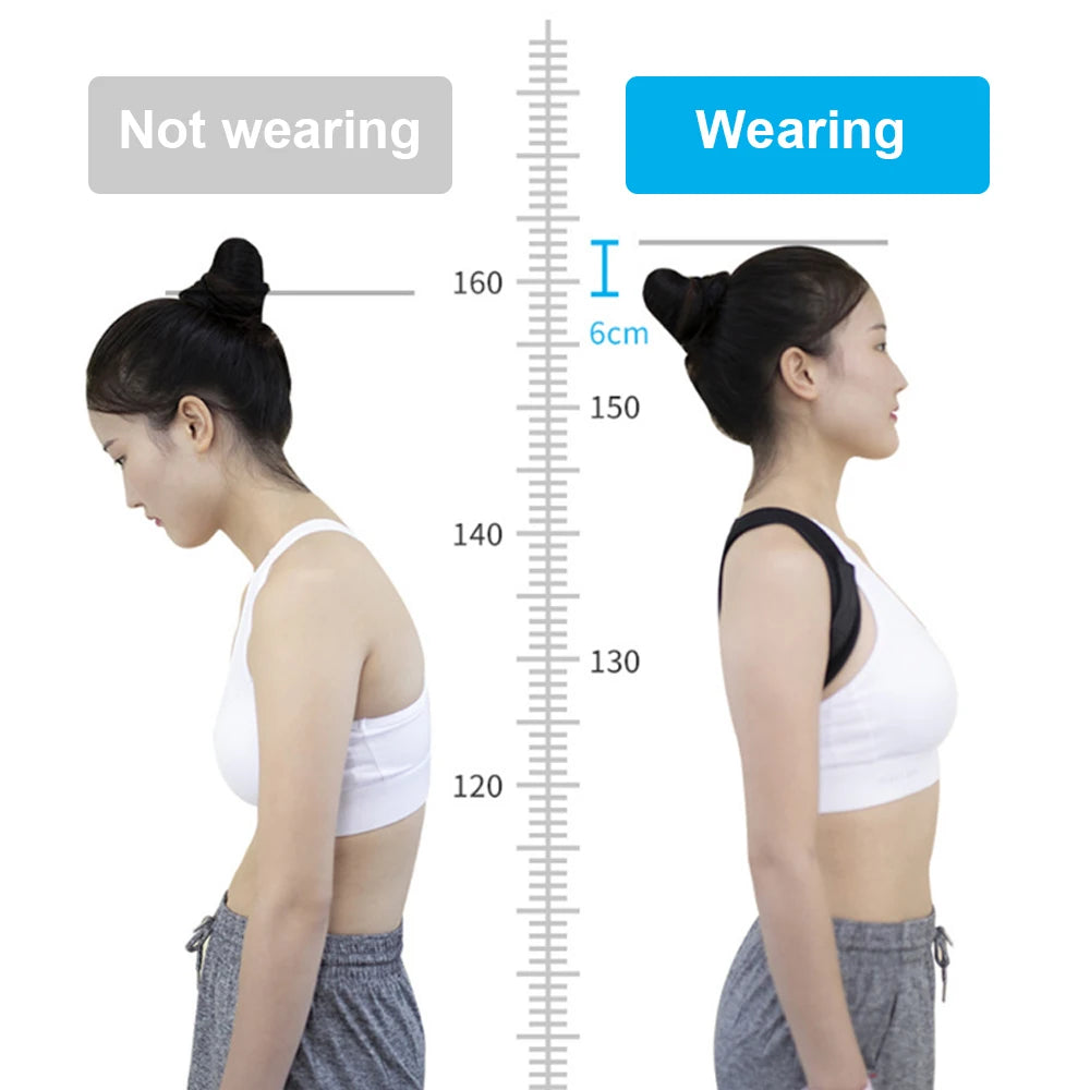 1PCS Posture Corrector for Men Women - Stylish & Discreet Ergonomic Back Straightener Brace for Proper Posture and Spinal Pain