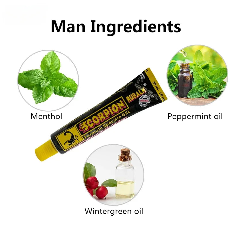 Scorpion Ointment Strong Efficient Relieve Muscle Pain Cream Neuralgia Rheumatism Arthritis Treatment Tratamiento De Relajación