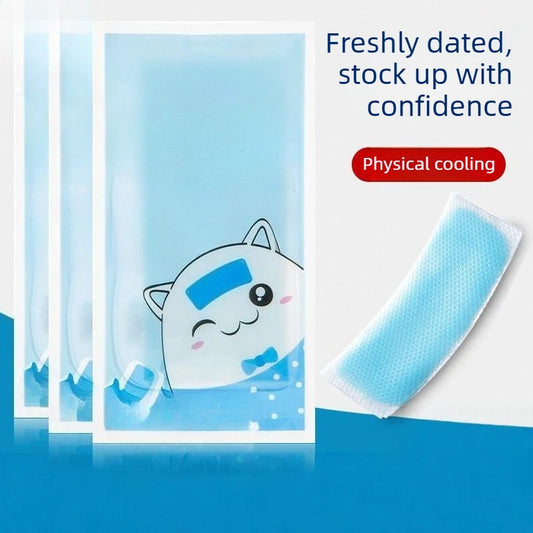 100-Pack Summer Cooling Gel Patches Instant Ice Pads for Heat Relief Instant Cooling Refreshment Bulk Heat Relief