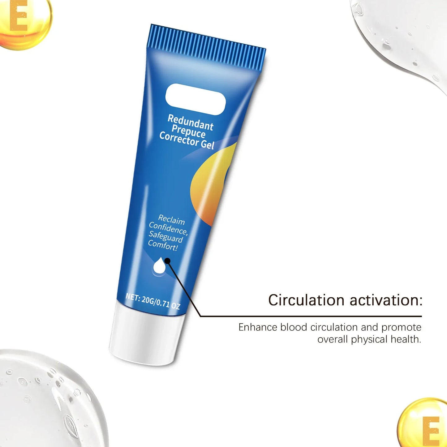 Redundant Prepuce Corrector Gel, Phimosis Correction Gel,Natural Ingredients Phimosis Foreskin Correction Gel,Fast Gentle Action