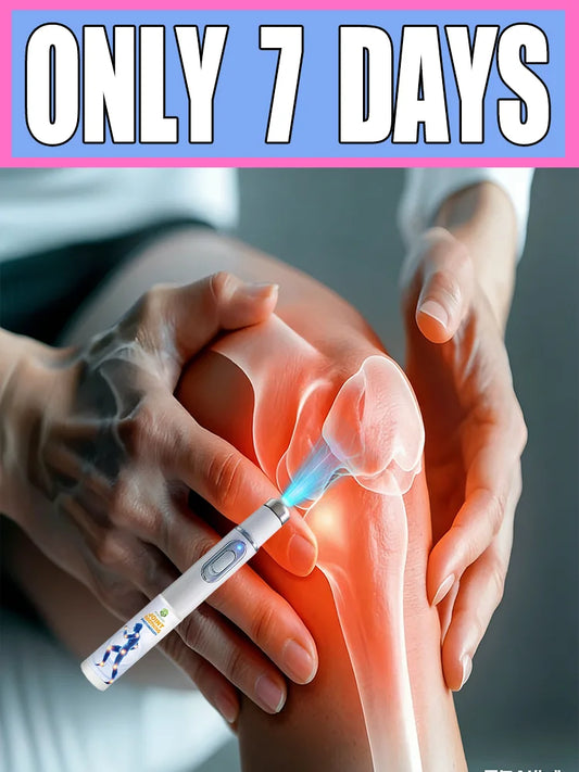 Knee joint laser pen for pain care