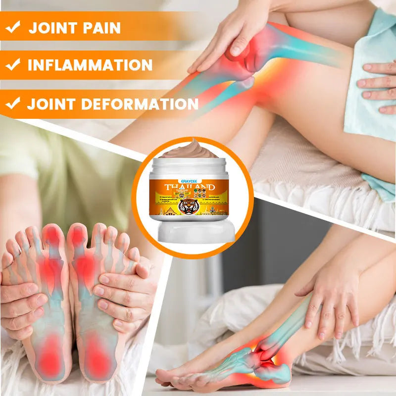 족저근막염 Joint Pain Ointment Paste for Relief Reduce Swelling Muscle Soreness Paste Balm Body Massage Itch Bone Penetrating Cream
