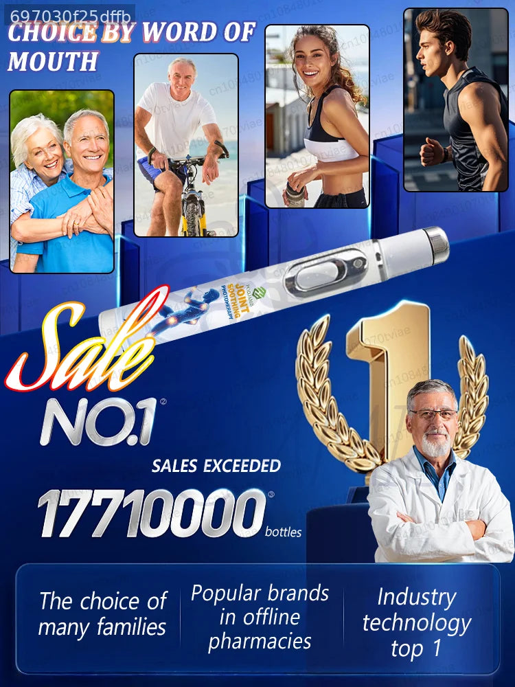 Knee joint laser pen for pain care