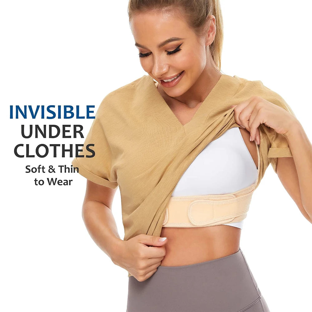 Posture Corrector for Women/Men,Adjustable Upper Back Brace for Clavicle Support & Providing Pain Relief For Neck,Shoulder,Upper