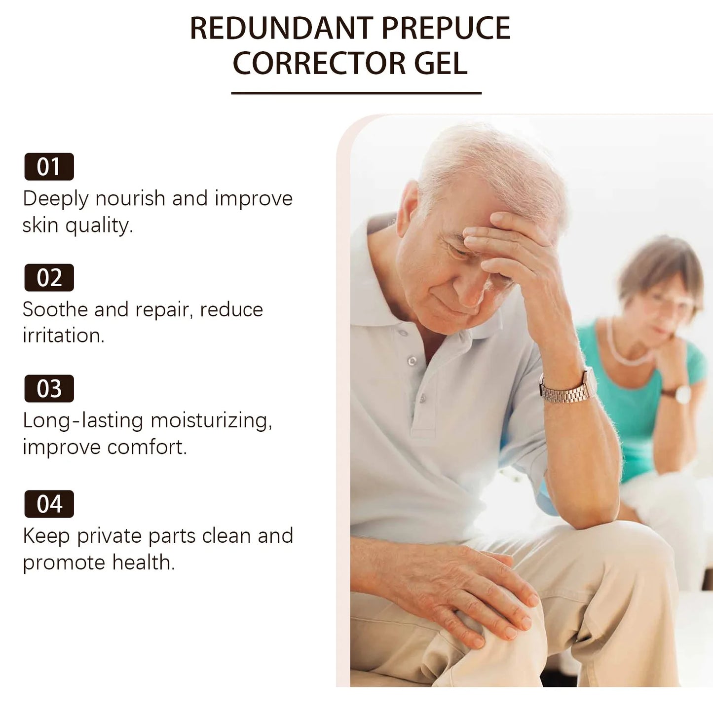 Redundant Prepuce Corrector Gel, Phimosis Correction Gel,Natural Ingredients Phimosis Foreskin Correction Gel,Fast Gentle Action