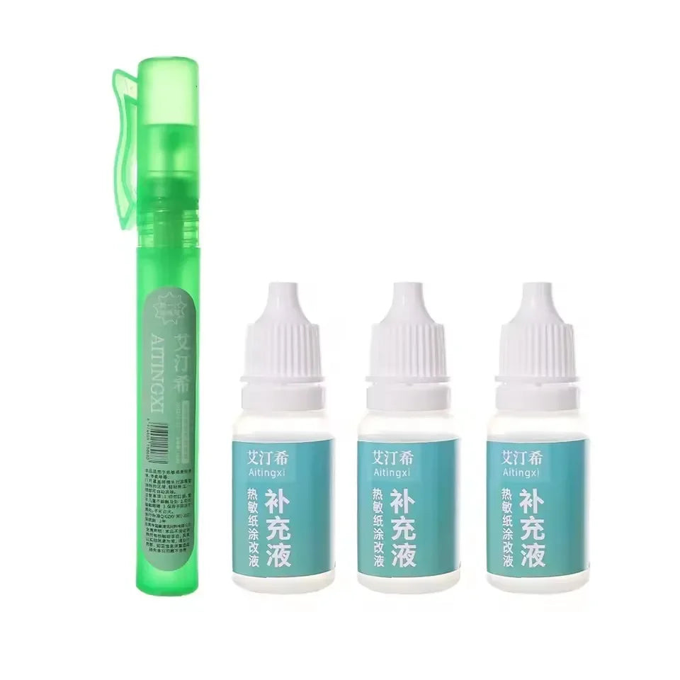 Thermal Paper Corrector Data Protection Privacy Protection Correction Fluid Portable Express Tool Elimination Privacy Spray Pen
