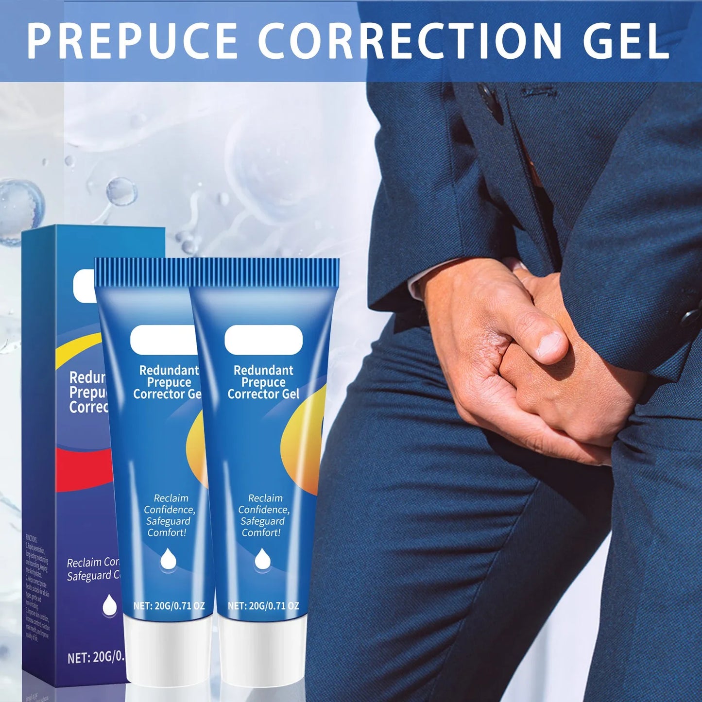 Redundant Prepuce Corrector Gel, Phimosis Correction Gel,Natural Ingredients Phimosis Foreskin Correction Gel,Fast Gentle Action