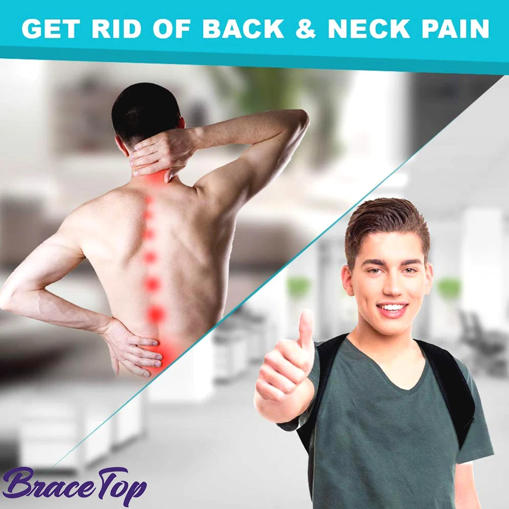 Adult Back Posture Corrector Corset Clavicle Spine Posture Correction Neck Support Belt Pain Relief Traine Spine Posture Support