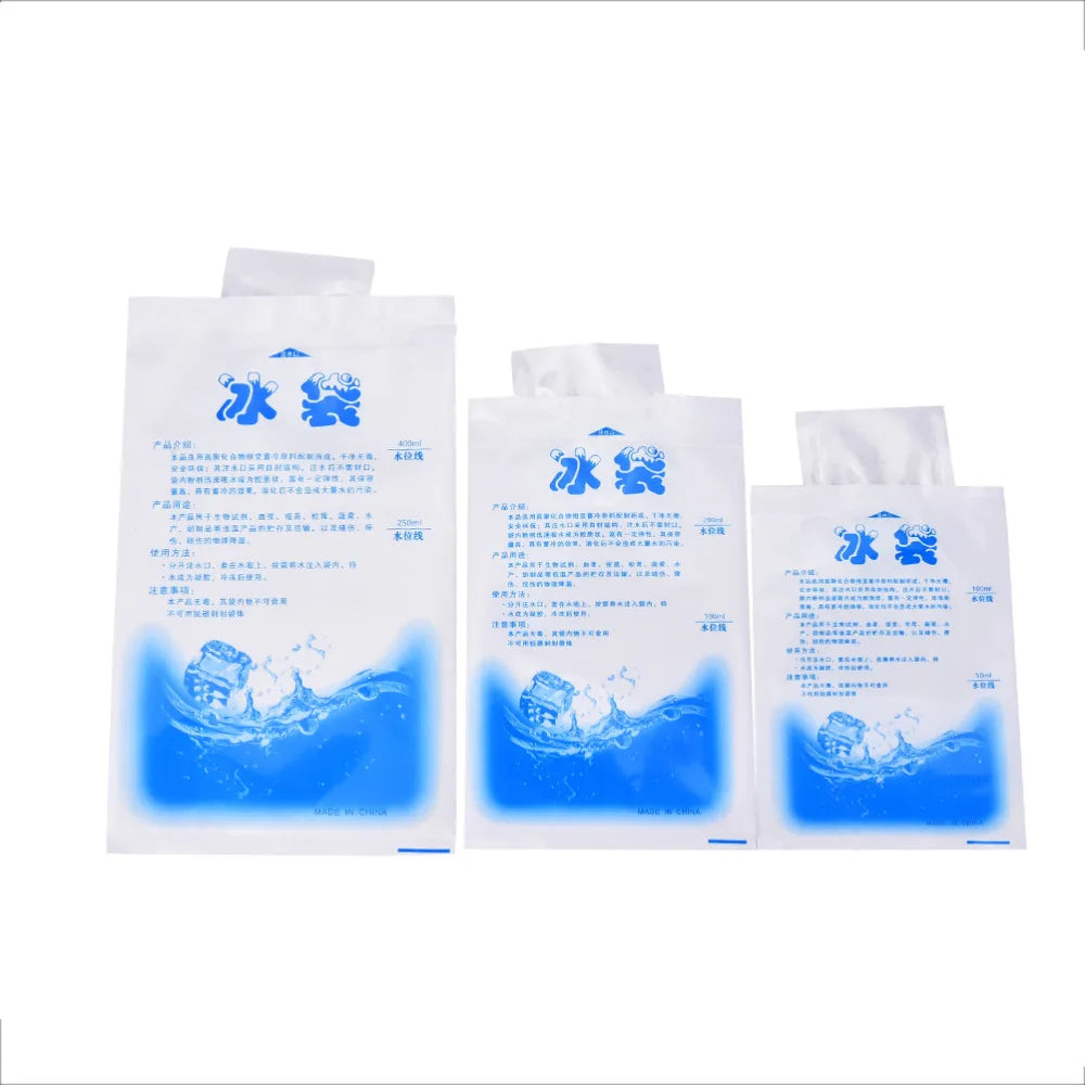 5PCS 100/200/400ML Instant Cold Ice Pack For Cooling Therapy Emergency Food Storage Pain Relief Safety Survival Outdoor Tool